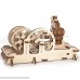 UGears Models 3-D Wooden Puzzle Mechanical Pneumatic Engine B0784J699N